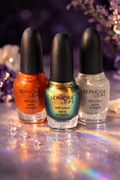 Sephora by OPI Nail Polish Mini Trio- Discontinued – Once a Cheetah Orange Shimmer, S-Age Is Just a Number Duochrome, Grey Creme Nail Colour