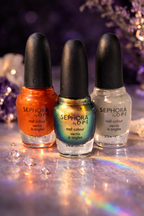 Sephora by OPI Nail Polish Mini Trio- Discontinued – Once a Cheetah Orange Shimmer, S-Age Is Just a Number Duochrome, Grey Creme Nail Colour