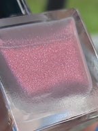 Blushfire Afterglow – Dusty Mauve Pink Shimmer Nail Polish with Red & White Flash | Liquid Krystal Co. Handmade Indie Lacquer
