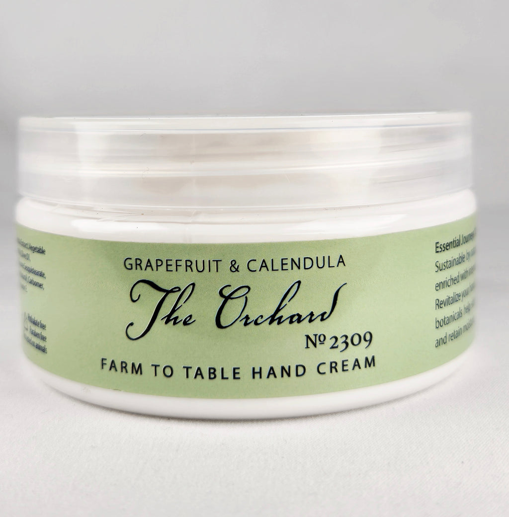 Essential Journeys The Orchard No. 2309 Grapefruit & Calendula Farm to Table Hand Cream 8 oz Sealed