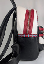 Marvel Loungefly Spider-Gwen Ghost Spider Mini Backpack Red White Black Spider Web Marvel Loungefly Bag