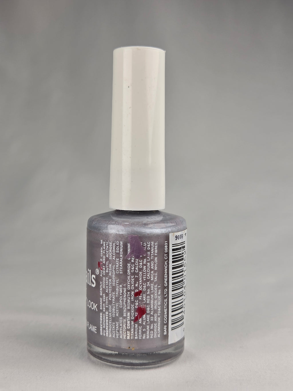 Love My Nails True Lilac #1552 Nail Polish 14.8mL Vintage Gray Lilac Shimmer Collectible