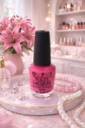 OPI Nail Lacquer “Strawberry Margarita bright pink manicure inspiration 