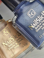 Maybelline NailSlicks MoonGlow 621 & Starry Blue 240 Vintage Nail Polish Duo