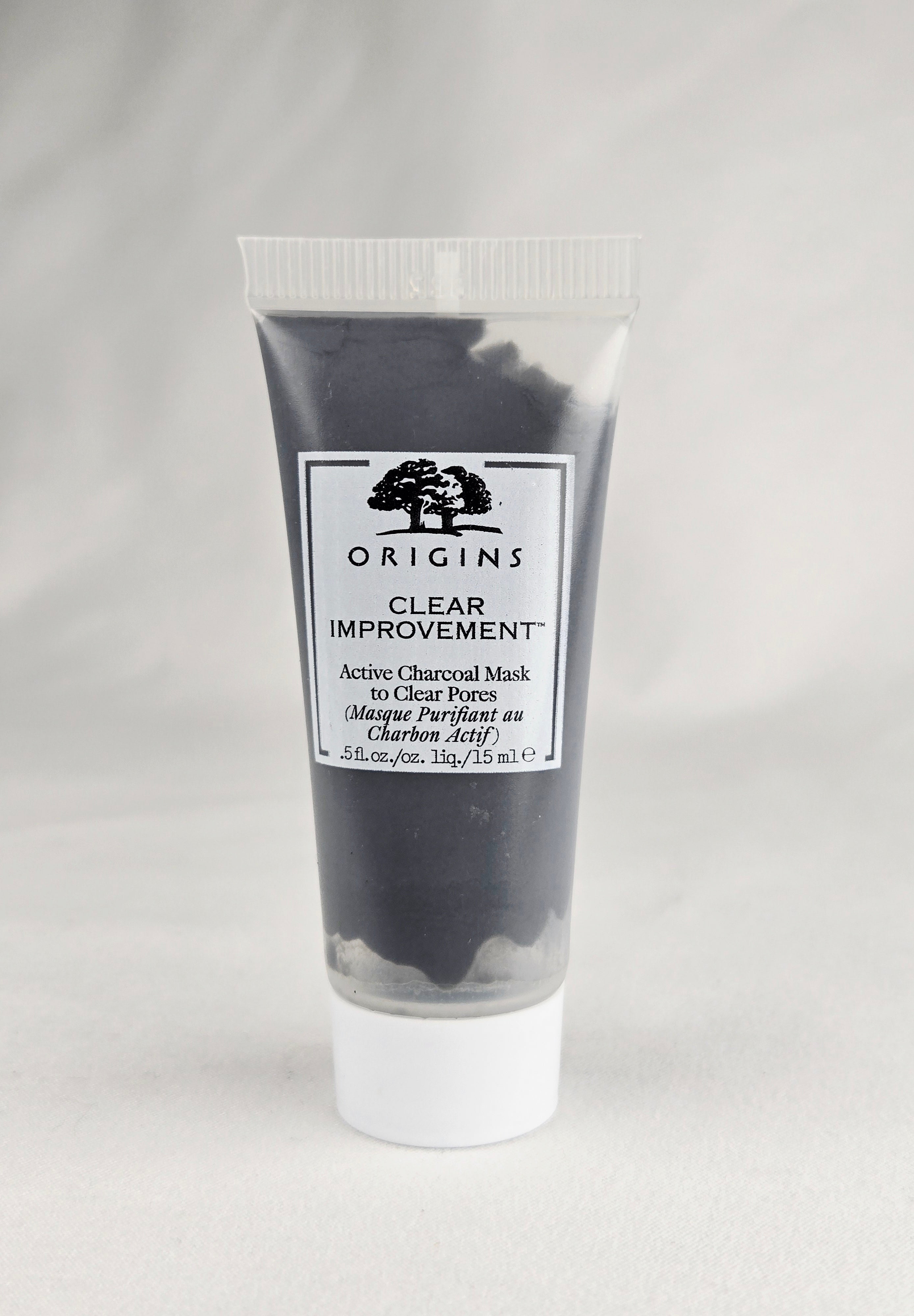 Origins Clear Improvement Active Charcoal Mask 0.5 oz — Travel Size Pore Detox Treatment