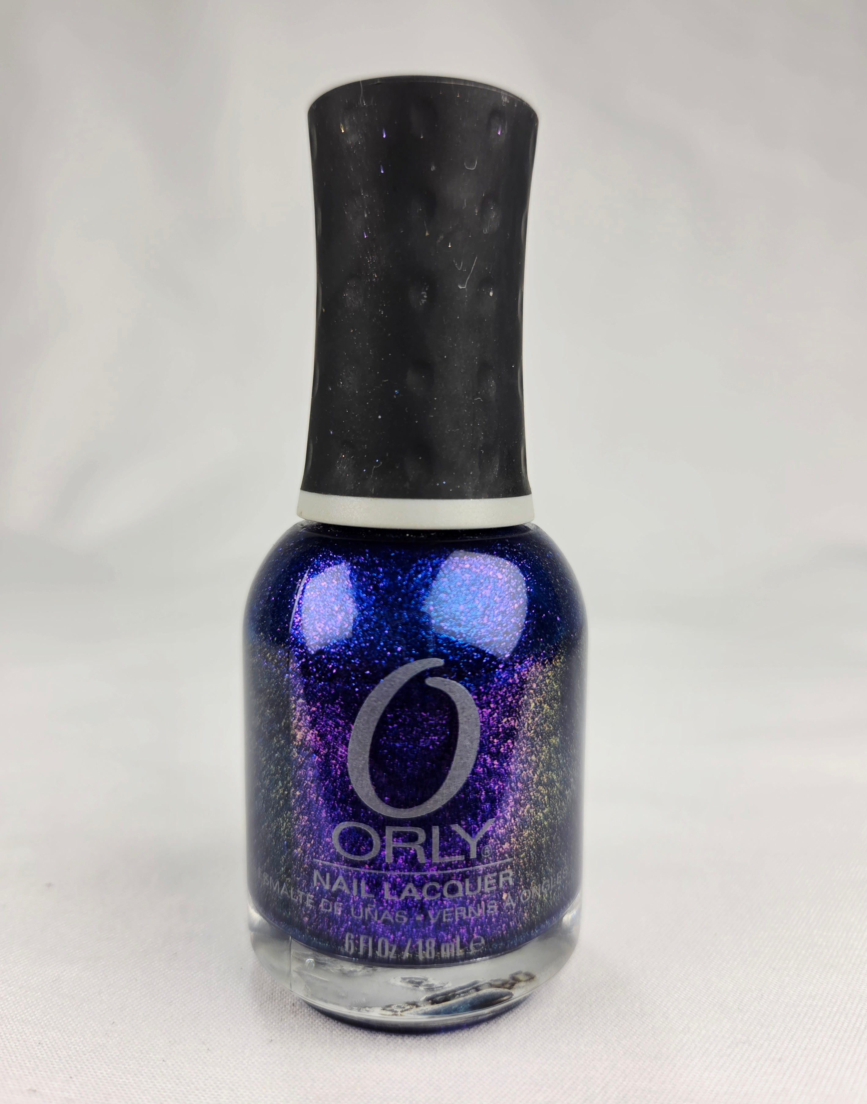 ORLY Lunar Eclipse Nail Lacquer Vintage Blue Purple Shimmer Nail Polish Collectible