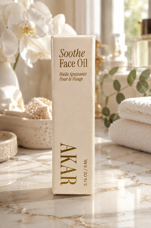 AKAR Soothe Face Oil Deluxe Mini 5mL Travel Size Vegan Plant Based Skincare