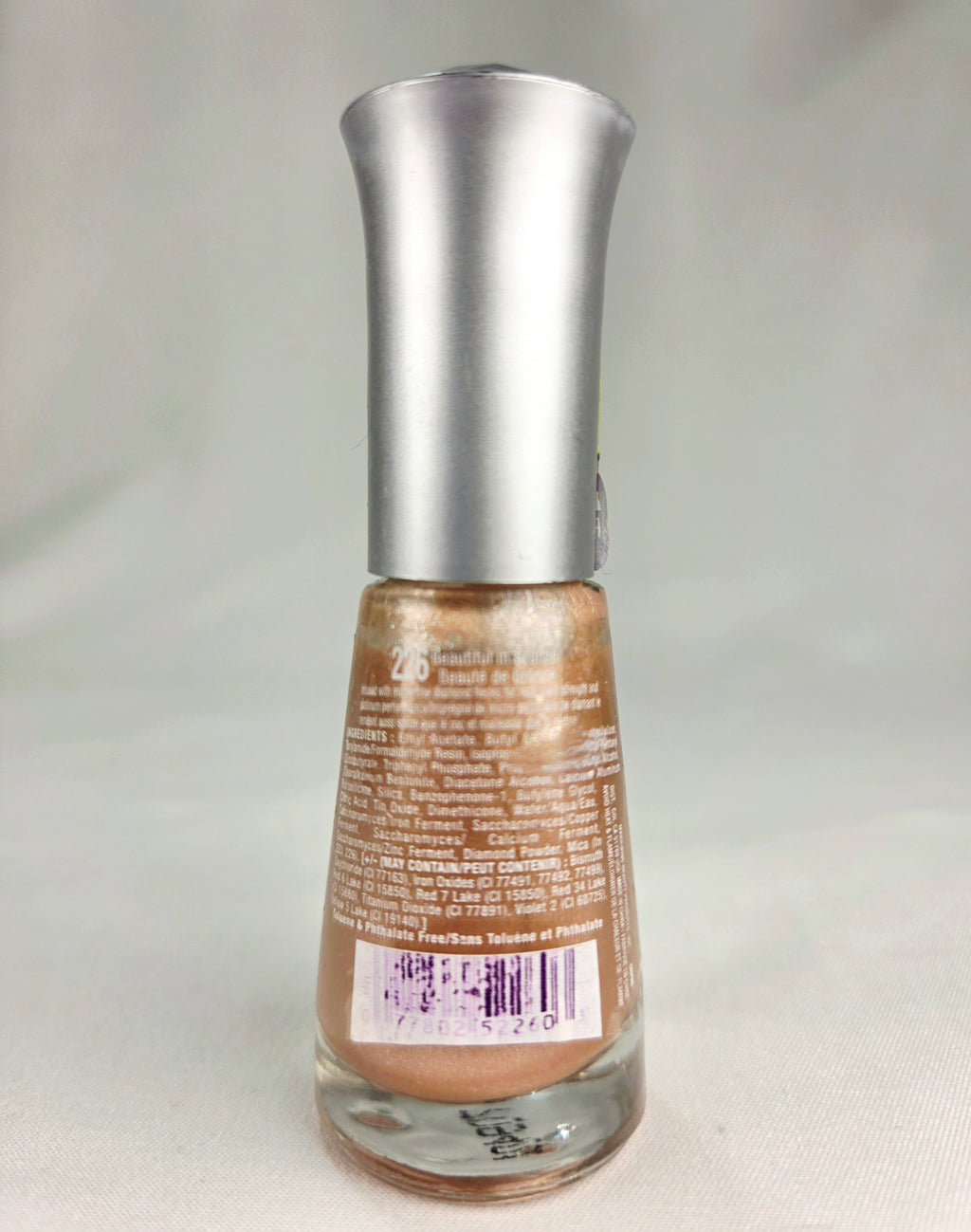 Wet n Wild Rock Solid Nail Lacquer 226 Beautiful in Bronze Diamond Powder Collectible