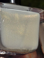 Gilded Dove Ivory Gold Shimmer Nail Polish Prototype | Liquid Krystal Co.