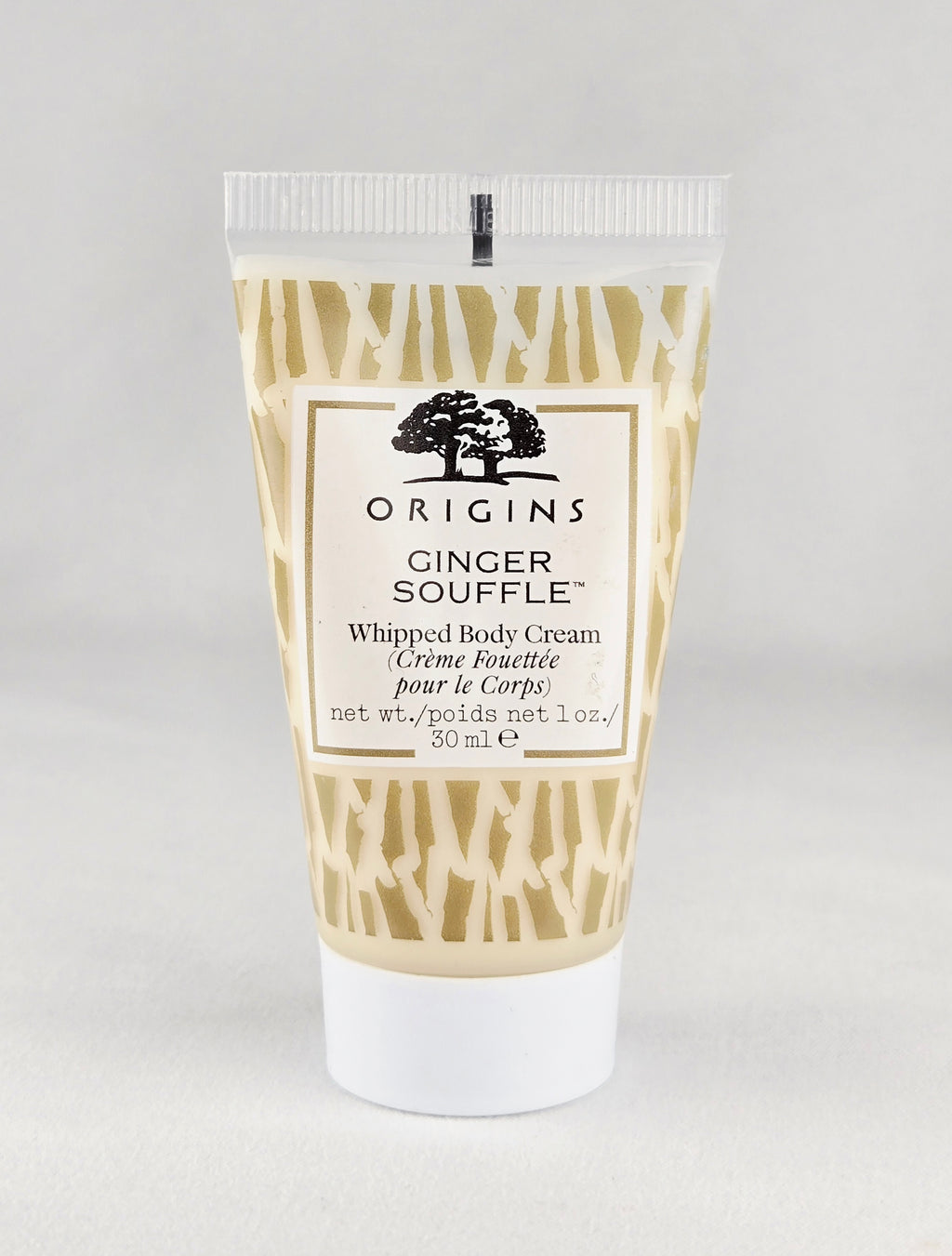 Origins Ginger Soufflé Whipped Body Cream 1 oz 30 ml Travel Size Hydrating Body Moisturizer