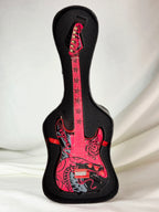 2010 Fender GuitarMania Serpent Rose Miniature Stratocaster Westland United Way Case