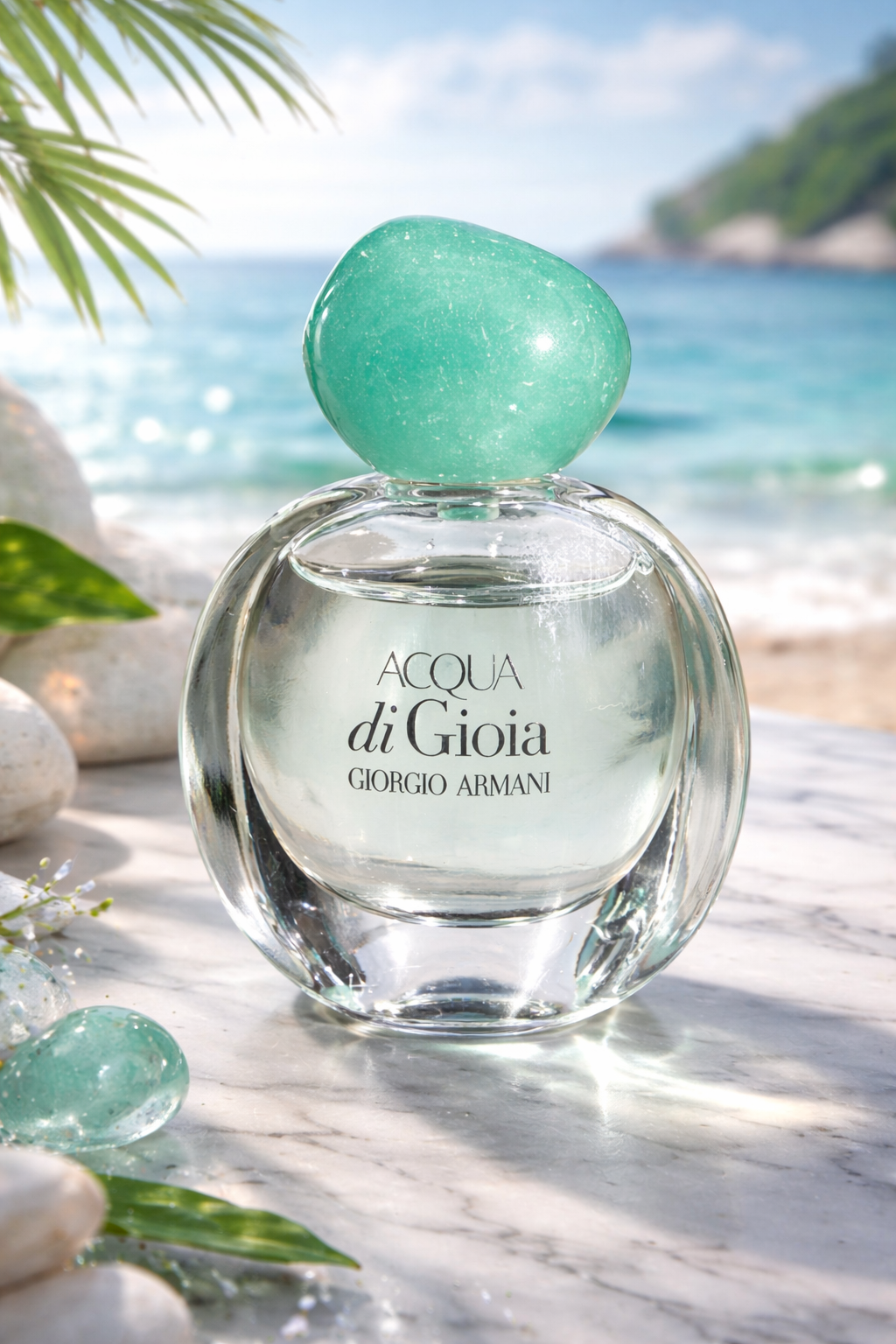 Giorgio Armani Acqua di Gioia Eau de Parfum Mini Perfume Bottle – Fresh Aquatic Citrus Fragrance