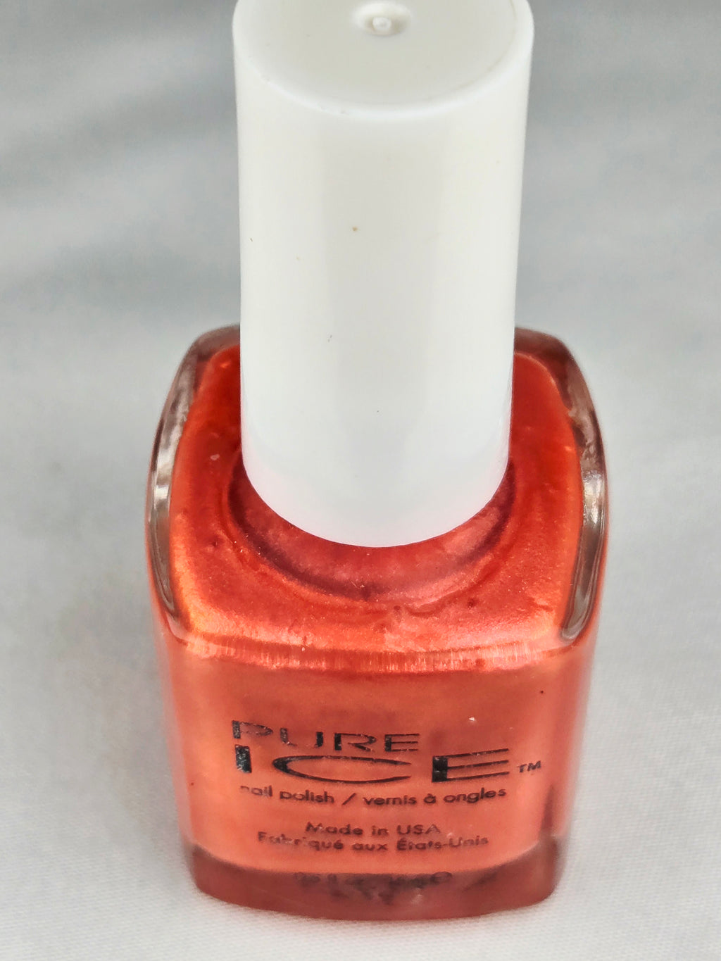Pure Ice Pretty In Pink Nail Polish 976 Shimmer Coral Pink Pearl Lacquer .5 oz
