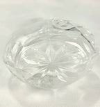 Princess House 24% Lead Crystal Vanity Set – West Germany Perfume Bottle, Trinket Box & Tray