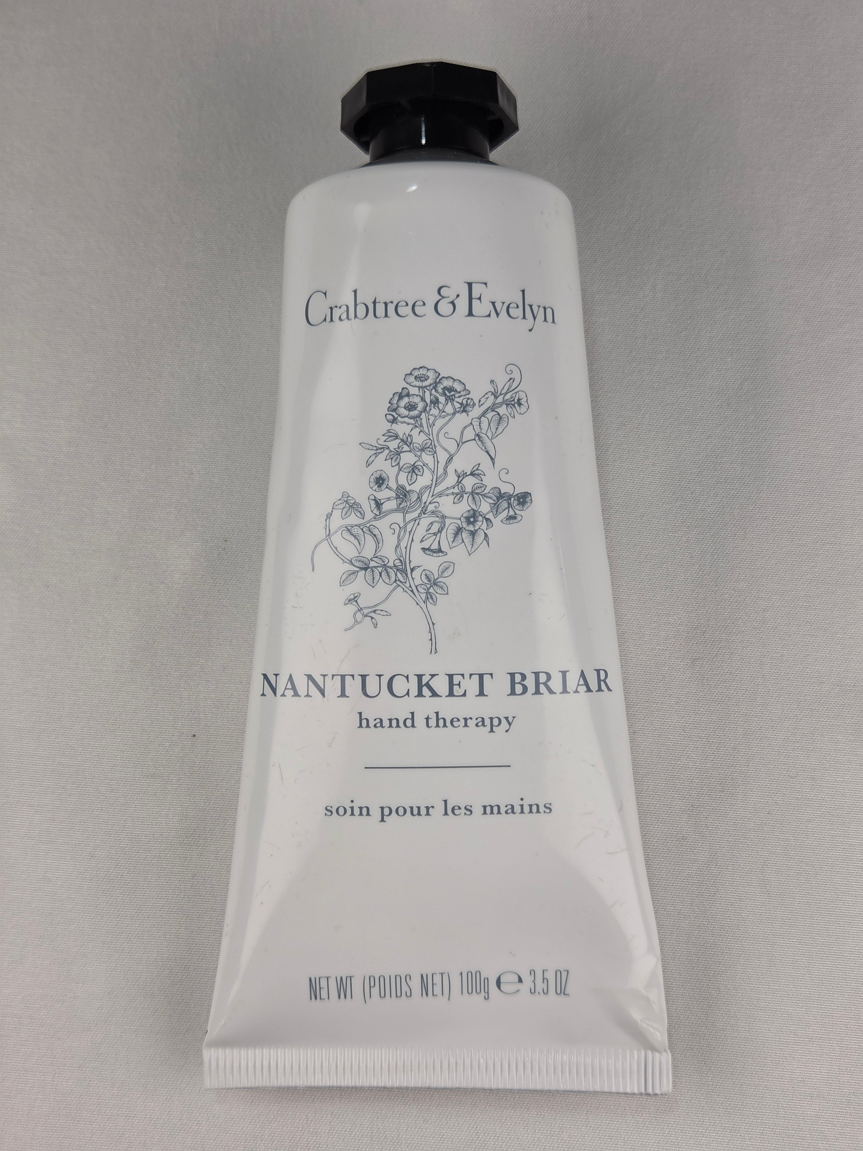 Crabtree & Evelyn Nantucket Briar Hand Therapy 3.5 oz Hand Cream Discontinued Collectible