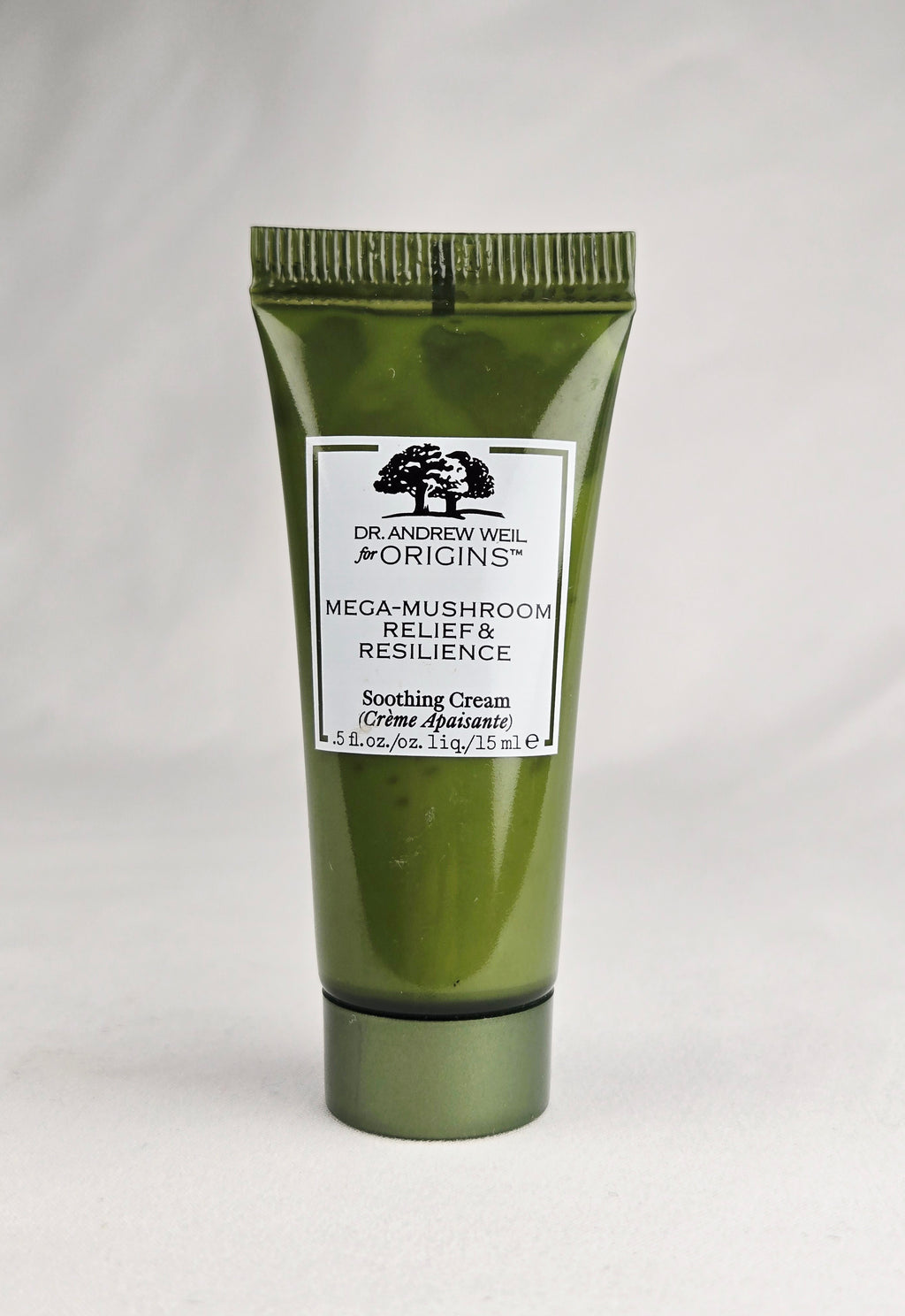 Origins Mega-Mushroom Relief & Resilience Soothing Cream 0.5 oz — Dr. Andrew Weil Calming Hydration Treatment