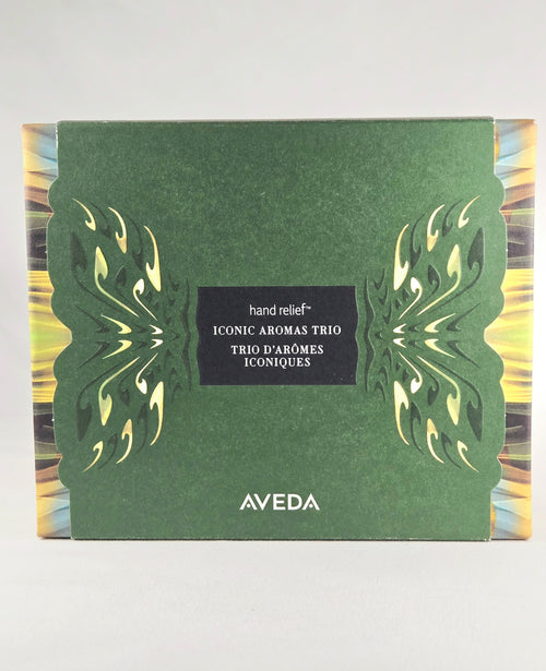 Aveda Hand Relief Iconic Aromas Trio Gift Set New | 3 Moisturizing Hand Creams Rosemary Mint Shampure Cherry Almond 40ml Each