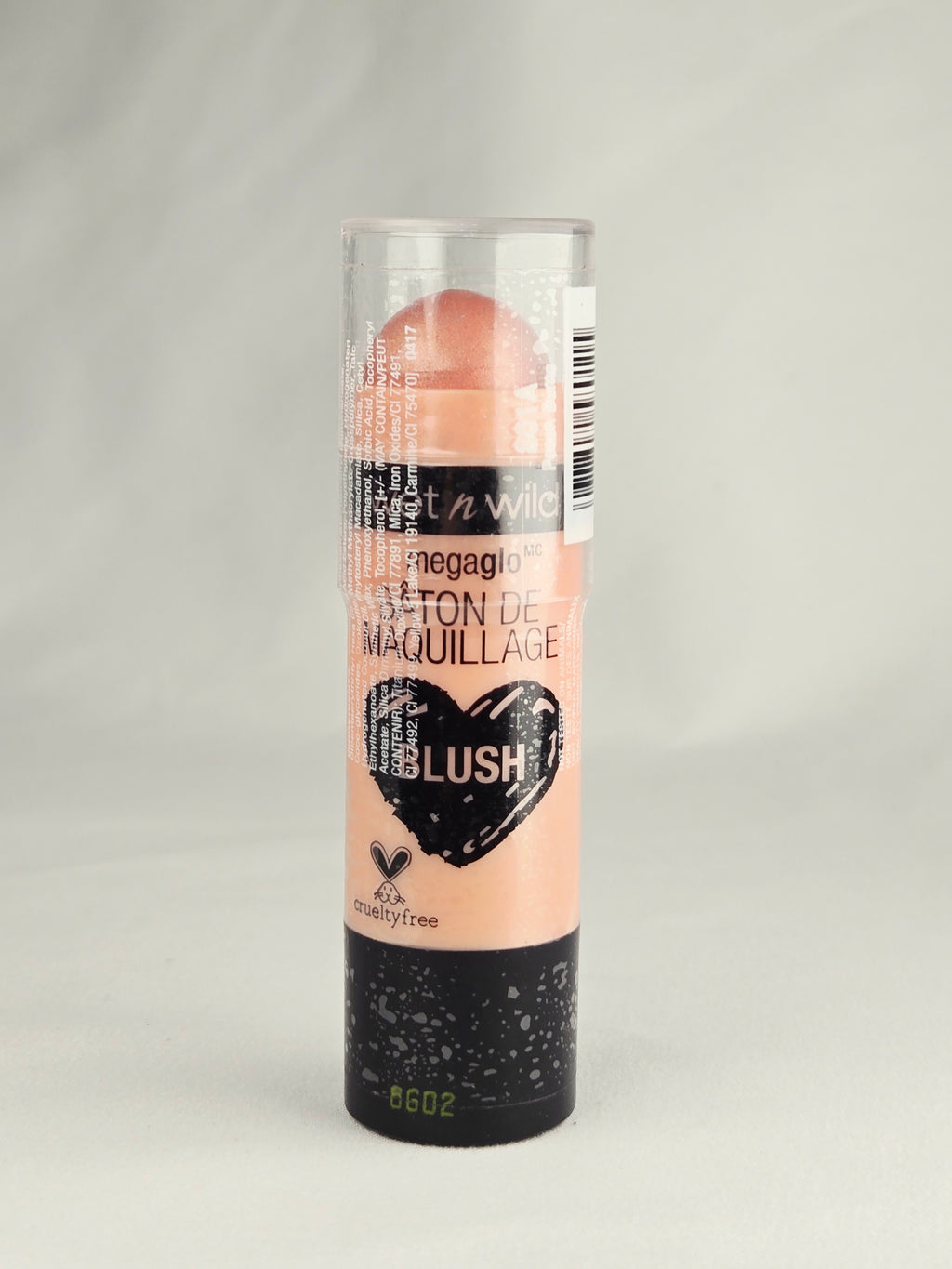Wet n Wild MegaGlo Makeup Stick Blush 801A Peach Bums Cream Blush Stick