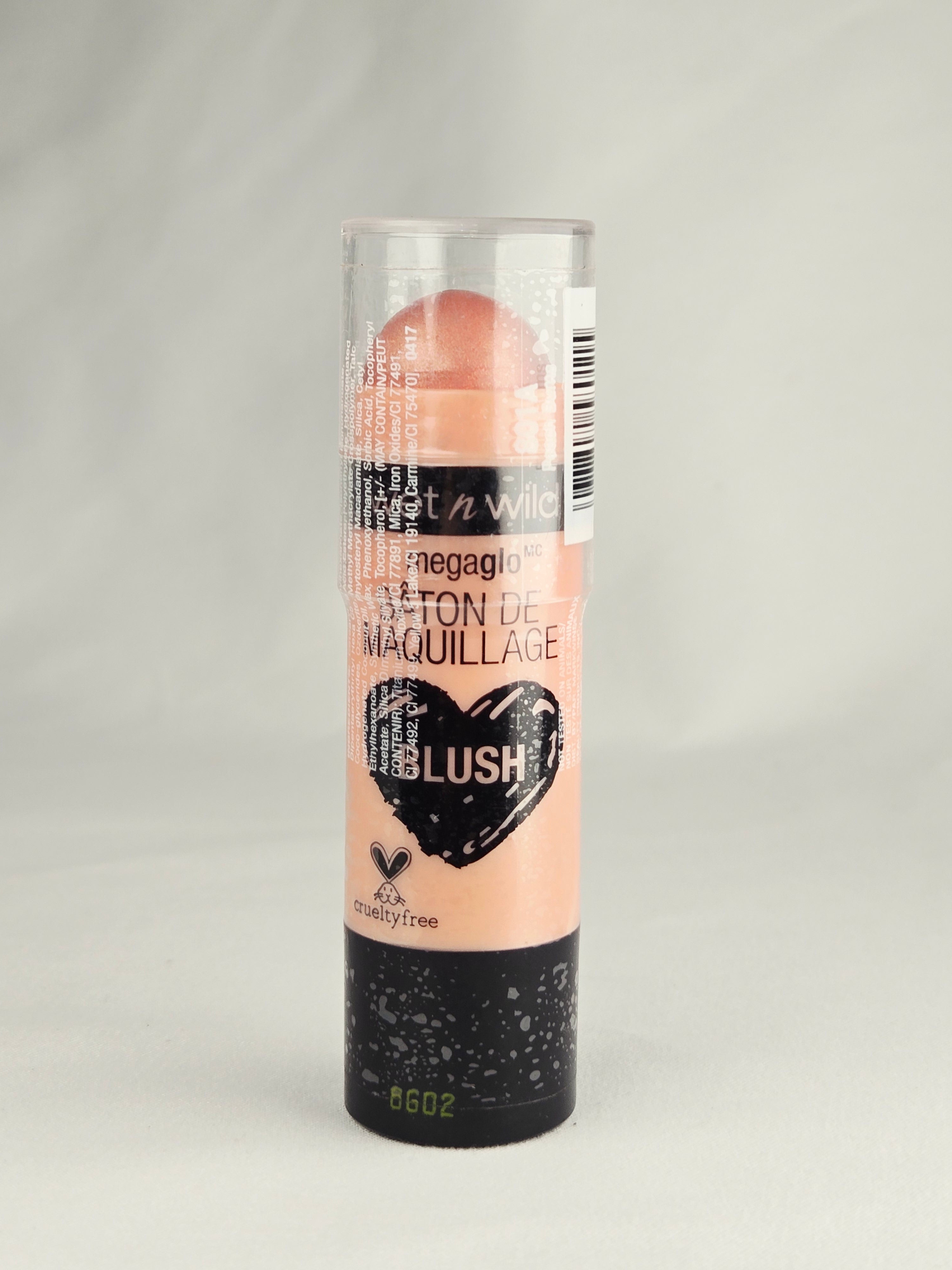 Wet n Wild MegaGlo Makeup Stick Blush 801A Peach Bums Cream Blush Stick