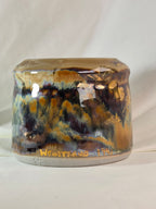 1991 Weintraub Signed Studio Art Pottery Vase – Iridescent Metallic Luster Glaze