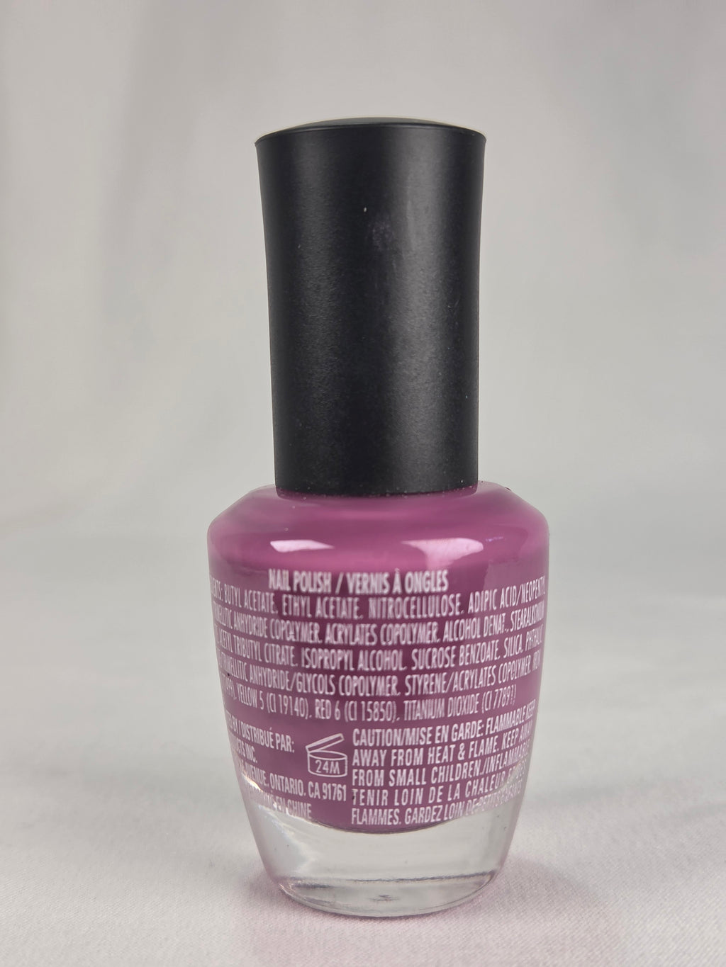 Candy Moyo Nail Polish #955 Mauve Berry Creme .44 oz New