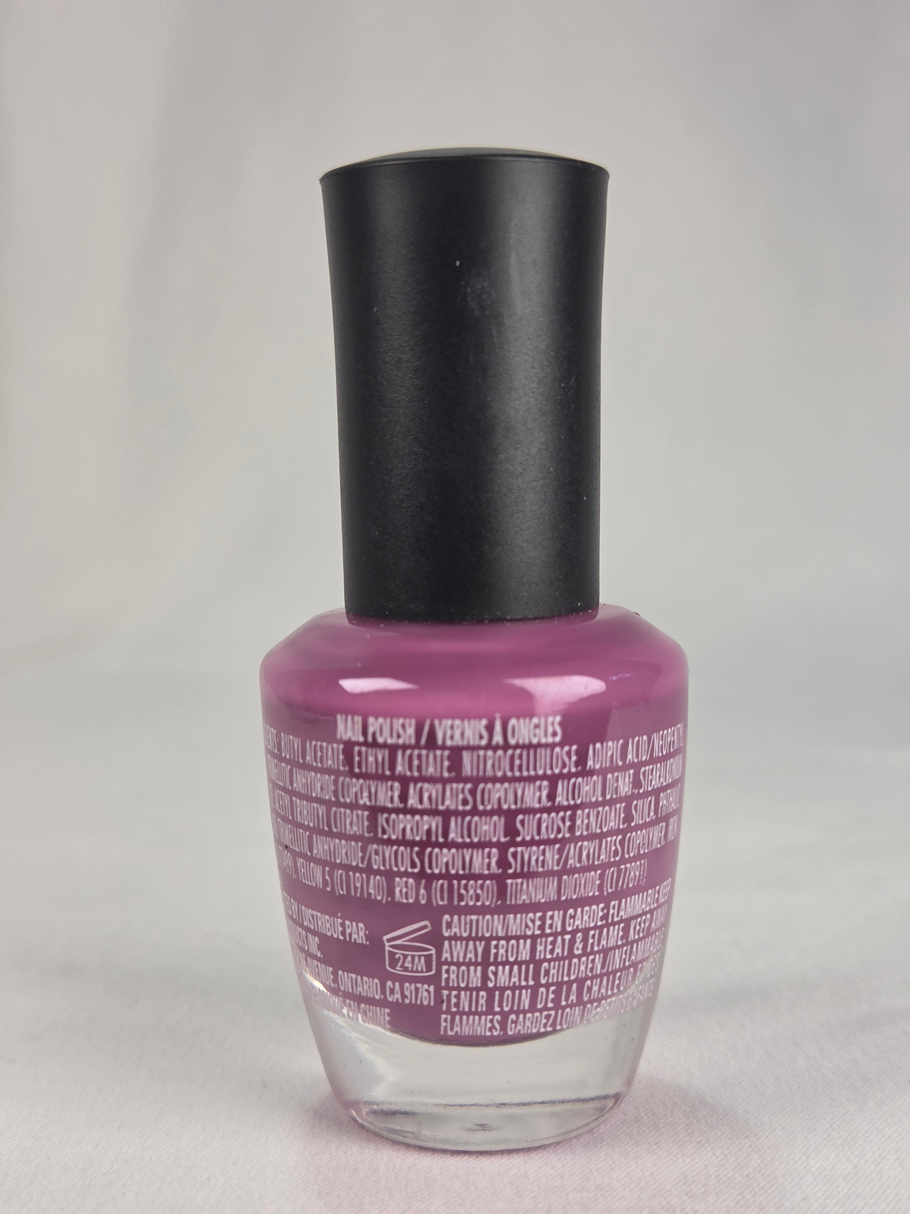 Candy Moyo Nail Polish #955 Mauve Berry Creme .44 oz New