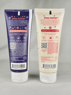 eos Cocoa Cashmere & Peppermint Cashmere 24H Moisture Body Lotion Set 2.5oz Travel Size Duo