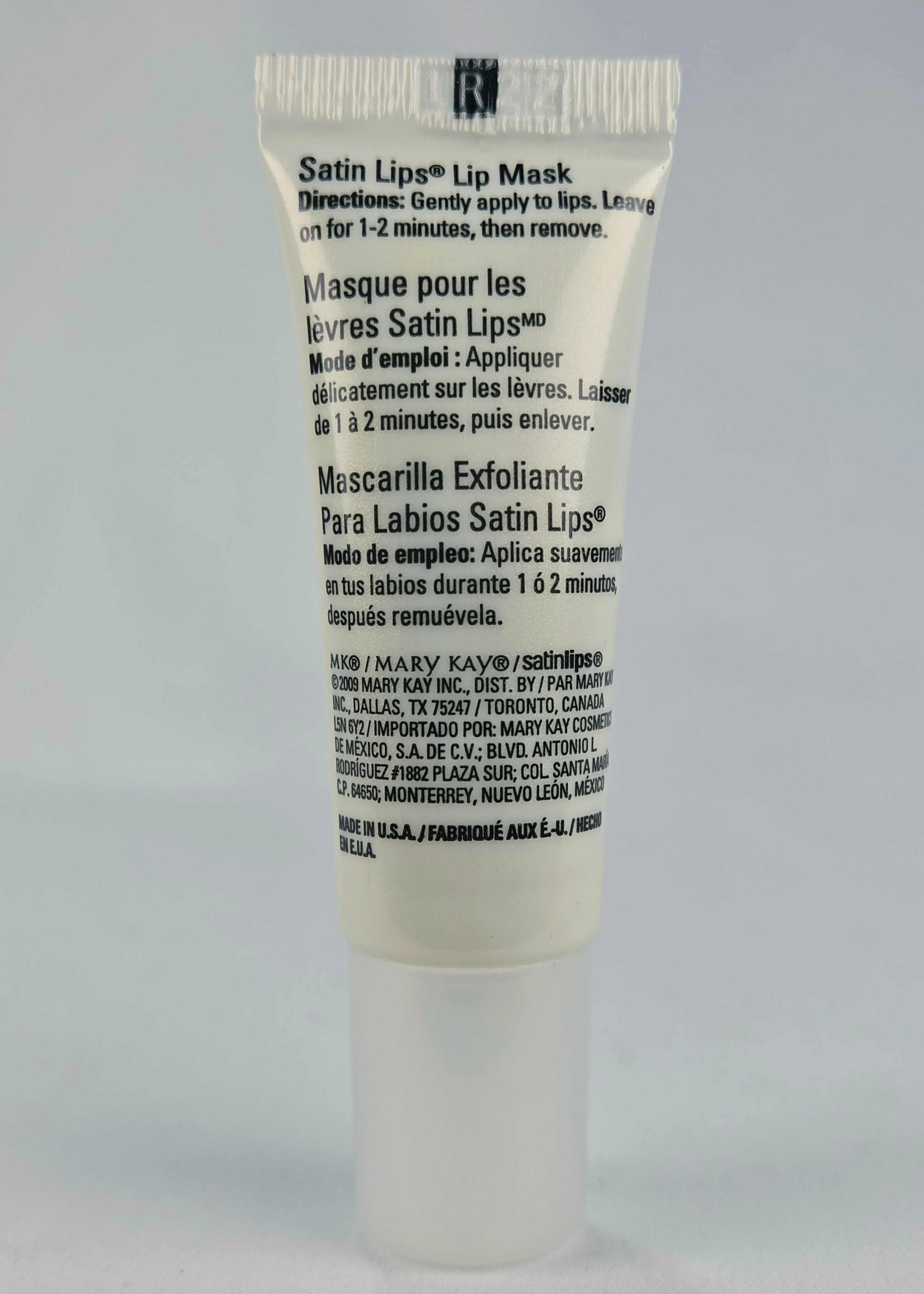 Mary Kay Satin Lips Lip Mask 0.3 oz Travel Size New Exfoliating Lip Treatment