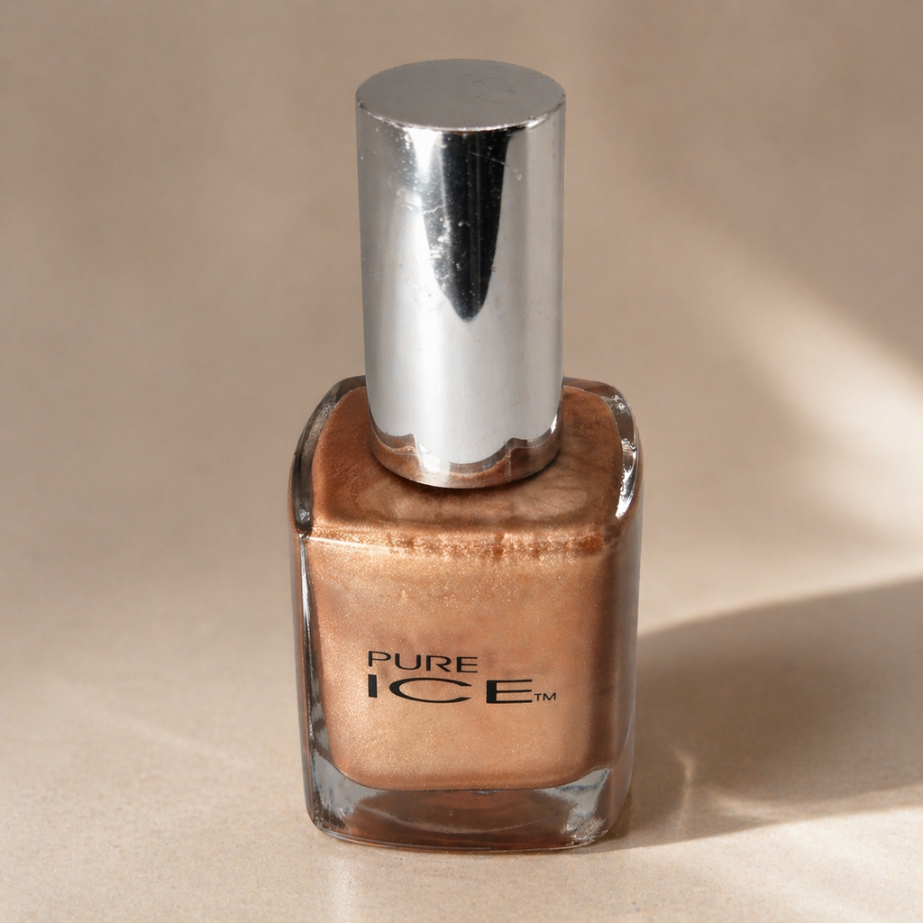 Pure Ice Nail Polish “Fast Lane” Metallic Bronze Shimmer Lacquer Warm Copper Gold Tone