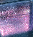Sirius Scintillation – Handmade Indie Nail Polish | Blue-Violet Jelly | Red, Blue & White Microflakes | Buildable Celestial Shimmer | Liquid Krystal Co. Prototype
