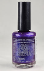 NYC New York Color 133A Purple Pizzazz Frost Nail Polish Vintage Shimmer Collectible
