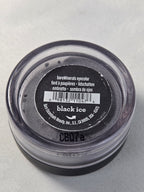 BareMinerals Eyecolor Loose Powder Eyeshadow - Vanity Collectible - “Black Ice” – Cool Tone Satin Grey Pigment (0.02 oz)