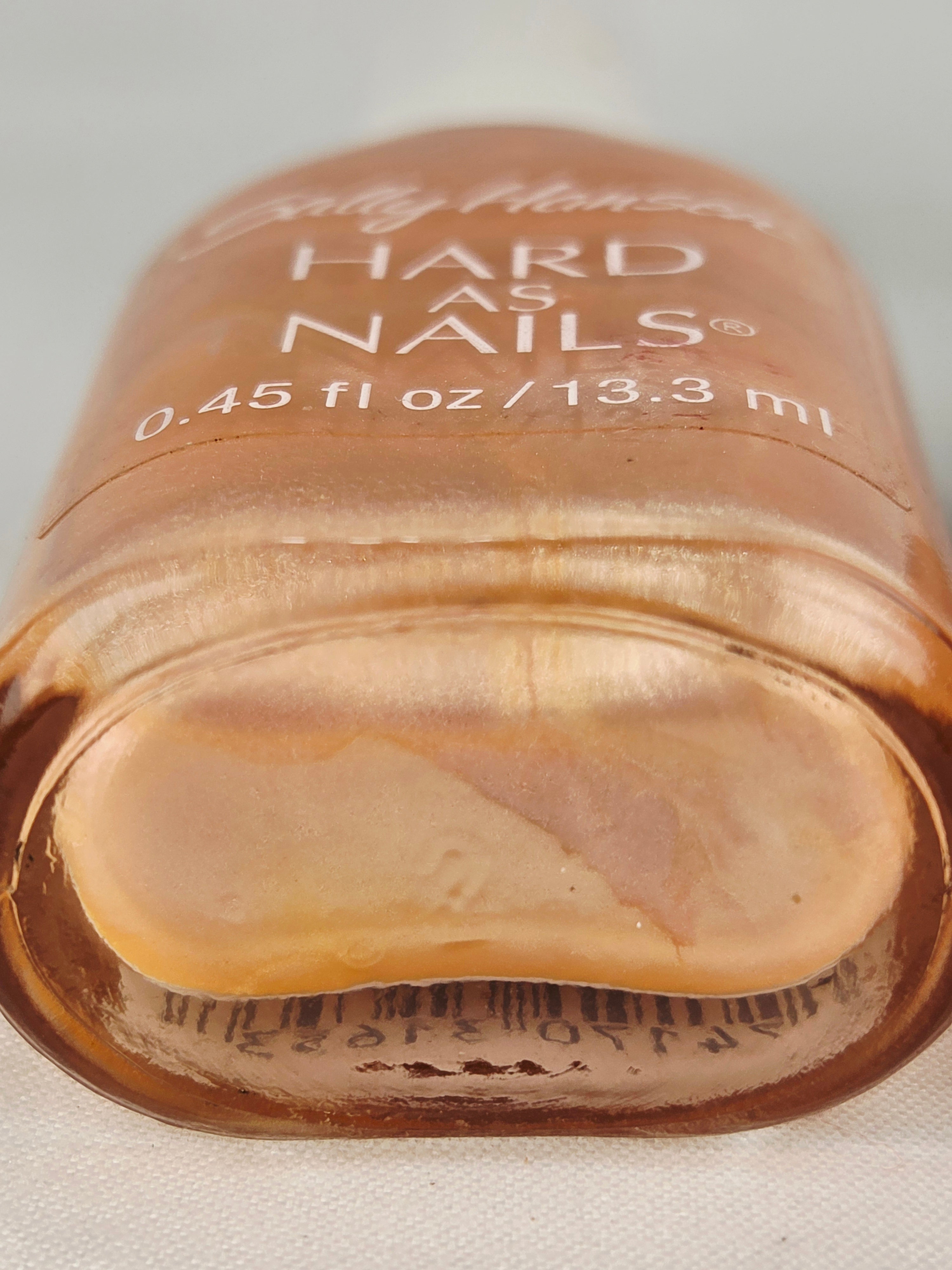 Vintage Sally Hansen Hard As Nails Champagne Frost & Champagne Nail Polish Lot Collectible
