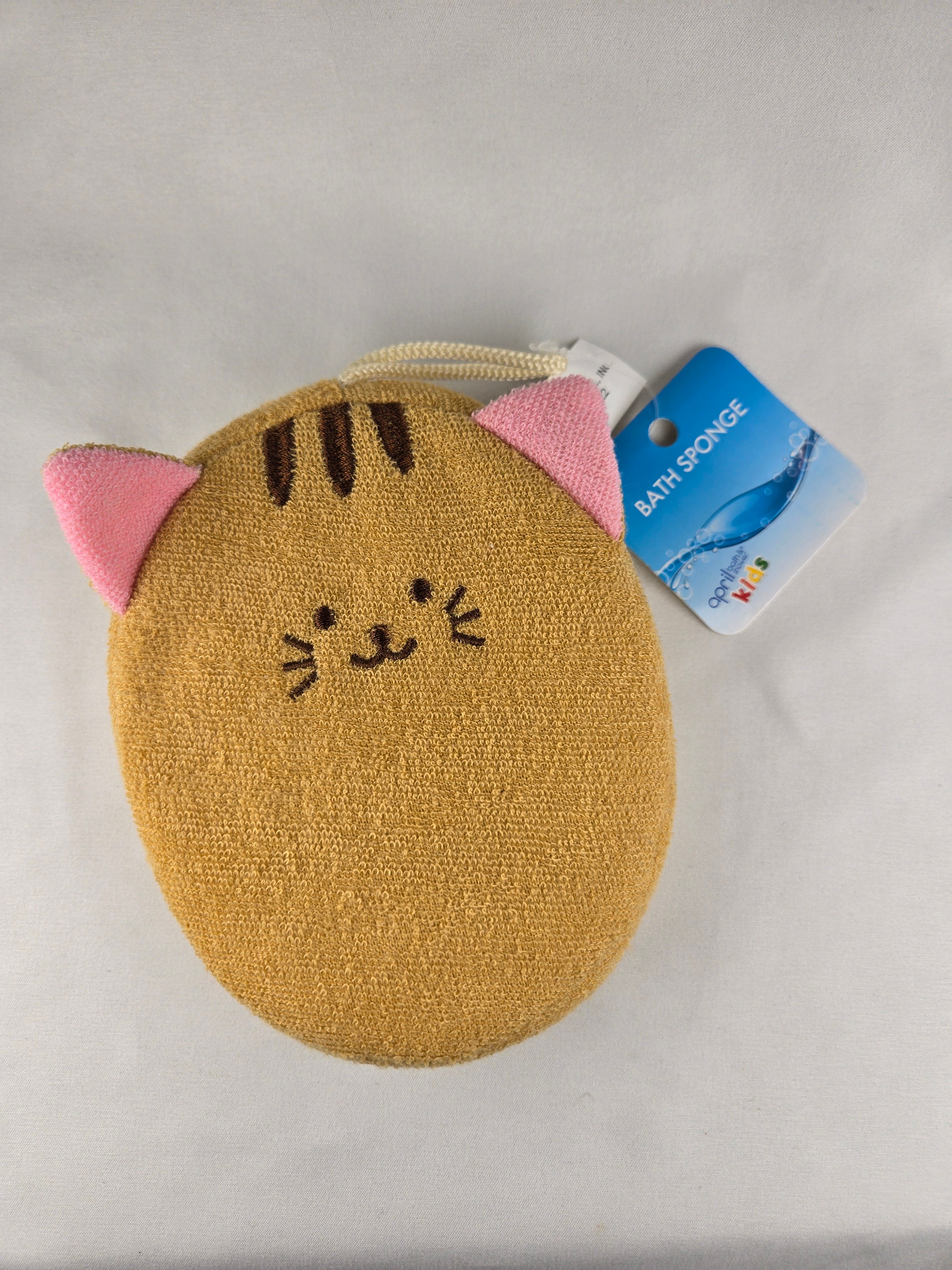 🎁 Present Pile Add-On | $25+ Order                          Cat Bath Sponge – Soft Exfoliating Wash Pad