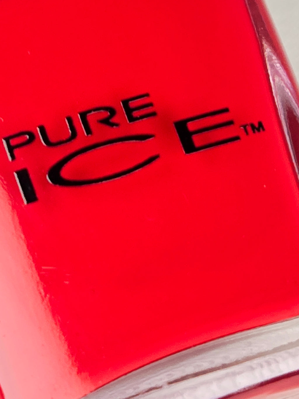 Pure Ice Siren Nail Polish 603CP Bright Cherry Red Creme Nail Lacquer .5 oz