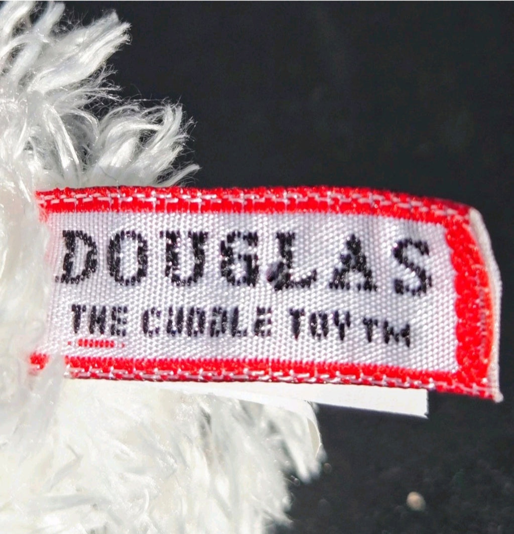 Douglas Snowy Owl Plush Stuffed Animal White Owl Cuddle Toy Yellow Eyes Soft