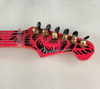 2010 Fender GuitarMania Serpent Rose Miniature Stratocaster Westland United Way Case