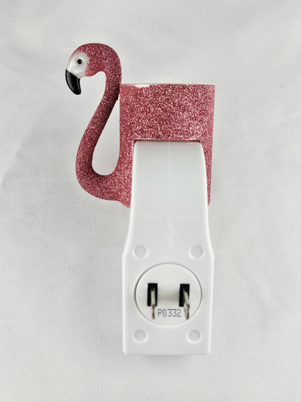 Bath & Body Works Pink Glitter Flamingo Wallflower Plug-In Fragrance Diffuser | Tropical Decor