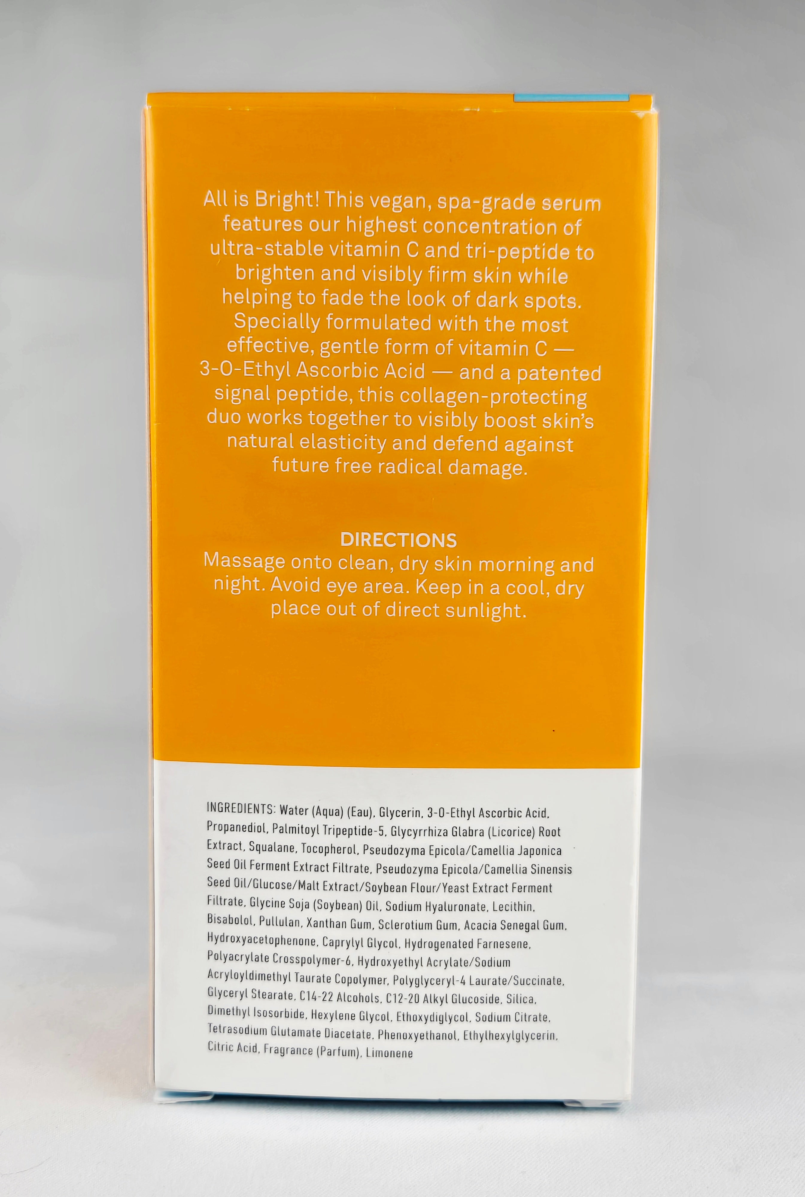 Bliss Bright Idea Vitamin C Brightening Serum 30ml | Collagen Boosting Skincare with Tri-Peptides