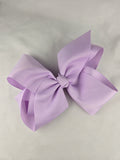 🎁 Present Pile Add-On | $25+ Order              Oversized Lilac Ribbon Hair Bow Clip