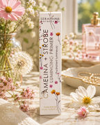 Seraphine Botanicals Camelina + Strobe Luminizing Primer 15ml | Hydrating Glow Primer | Clean Beauty Makeup Base