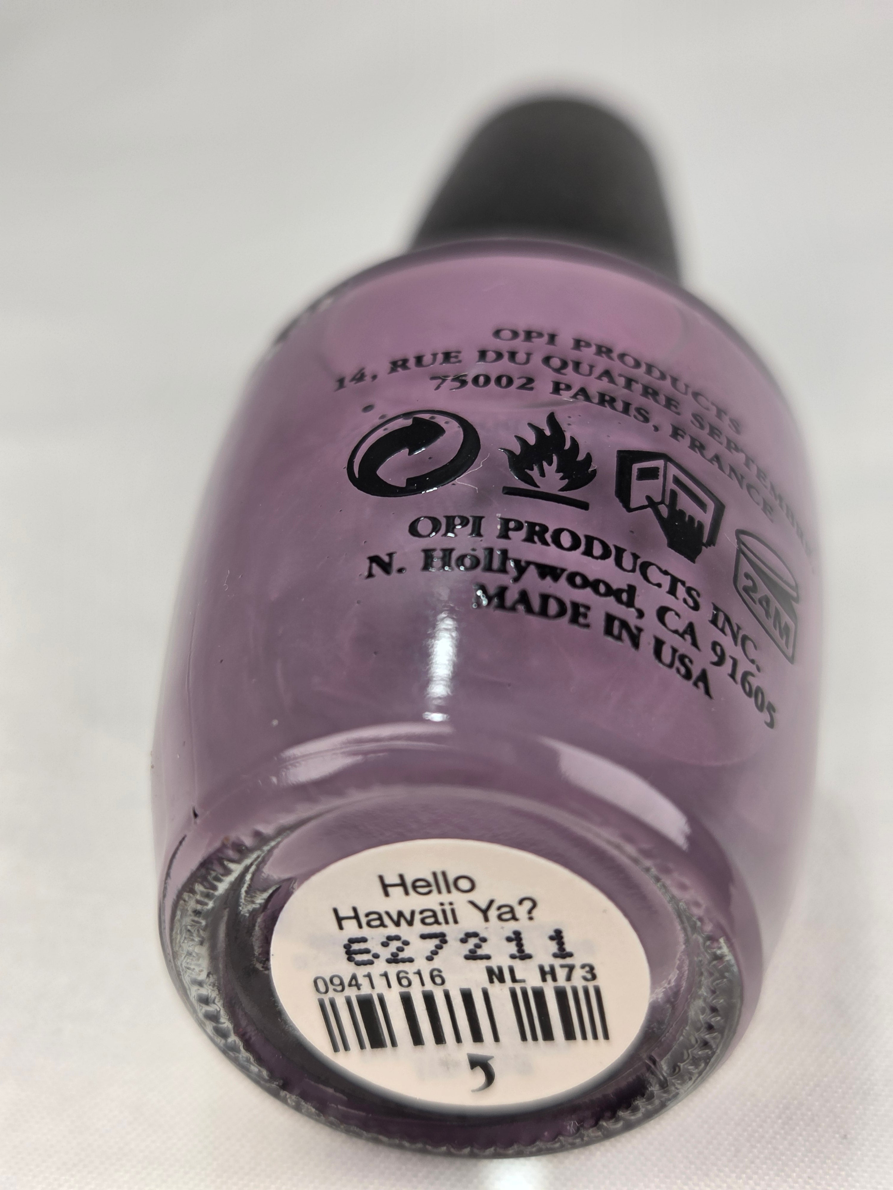 OPI Hello Hawaii Ya? Nail Polish NL H73 Full Bottle Lavender Creme Purple Vintage OPI