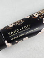Sand + Fog Vanilla & Amber Scented Hand Cream Floral Botanical Moisturizing Hand Lotion