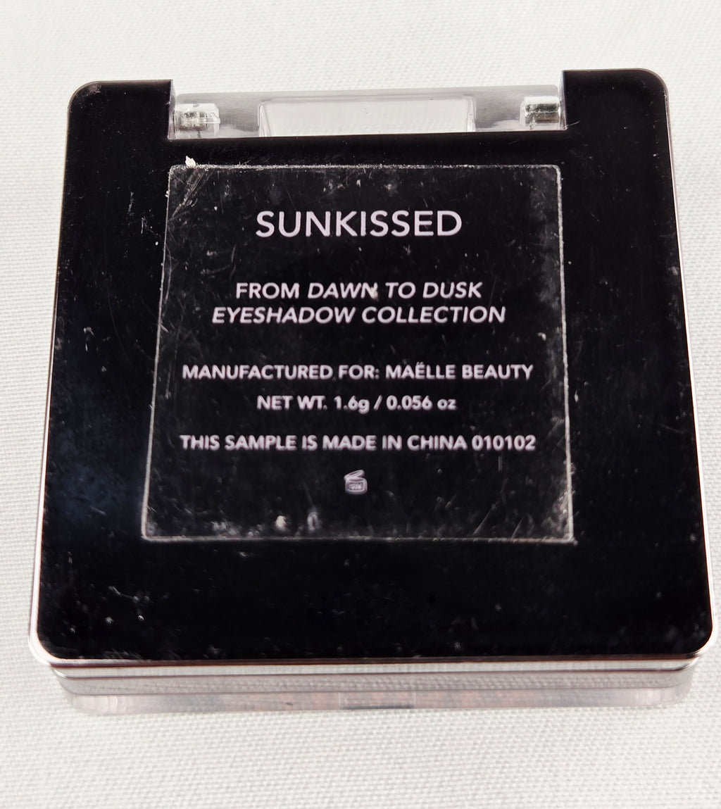 Maëlle Beauty “Sunkissed” Single Eyeshadow – Dawn to Dusk Collection Matte Warm Champagne Nude Shadow