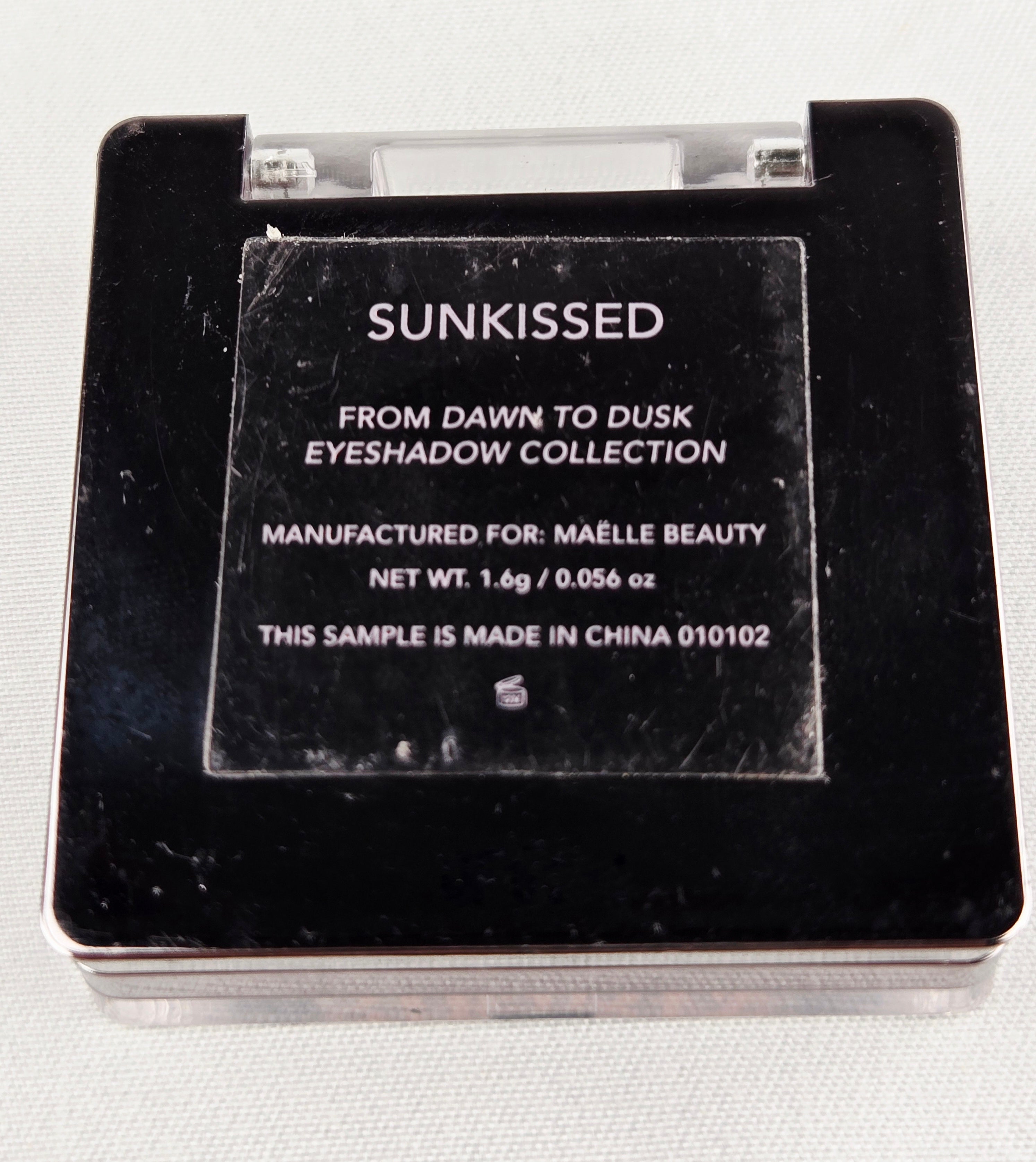 Maëlle Beauty “Sunkissed” Single Eyeshadow – Dawn to Dusk Collection Matte Warm Champagne Nude Shadow