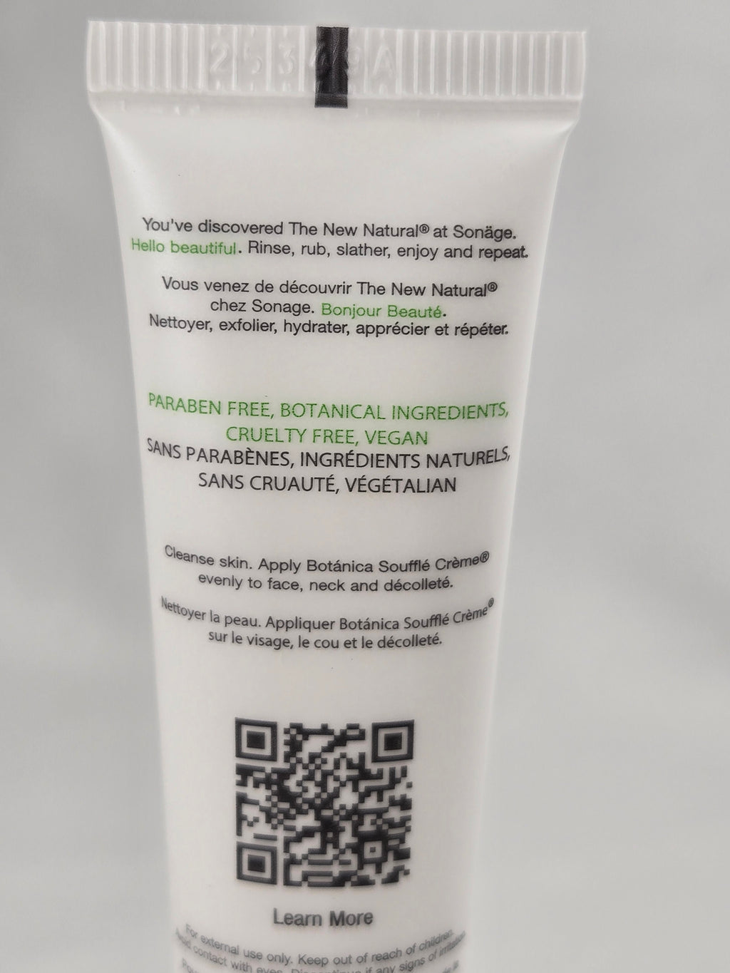 Sonäge Botánica Soufflé Crème Hydrate & Glow Moisturizer 15ml Botanical Face Cream