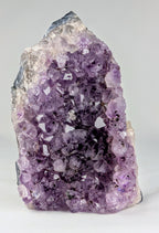 Natural Amethyst Crystal Cluster Standing Druzy Specimen 1lb 3oz Purple Quartz