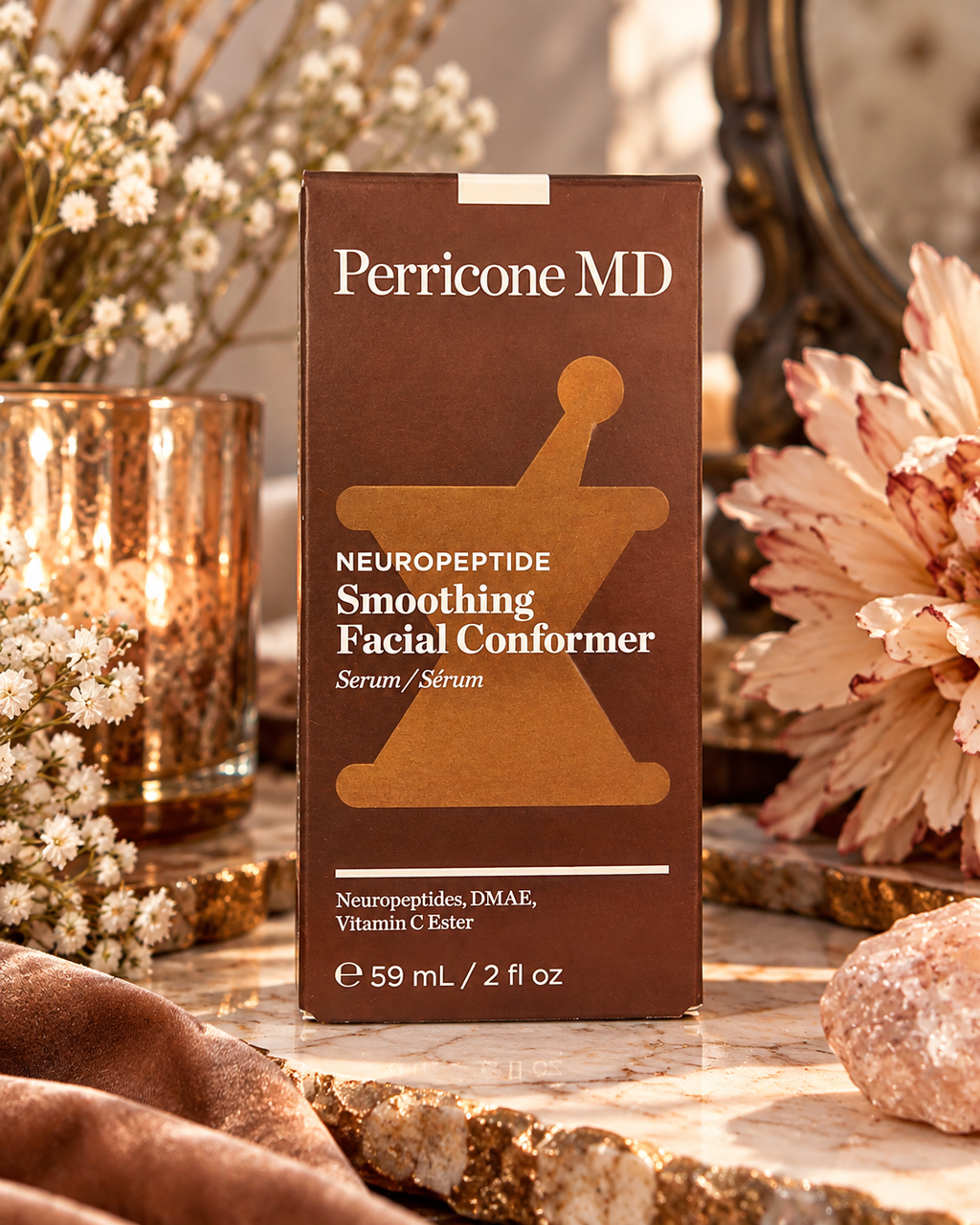 Perricone MD Neuropeptide Smoothing Facial Conformer Serum 2 oz 59 mL Boxed Discontinued
