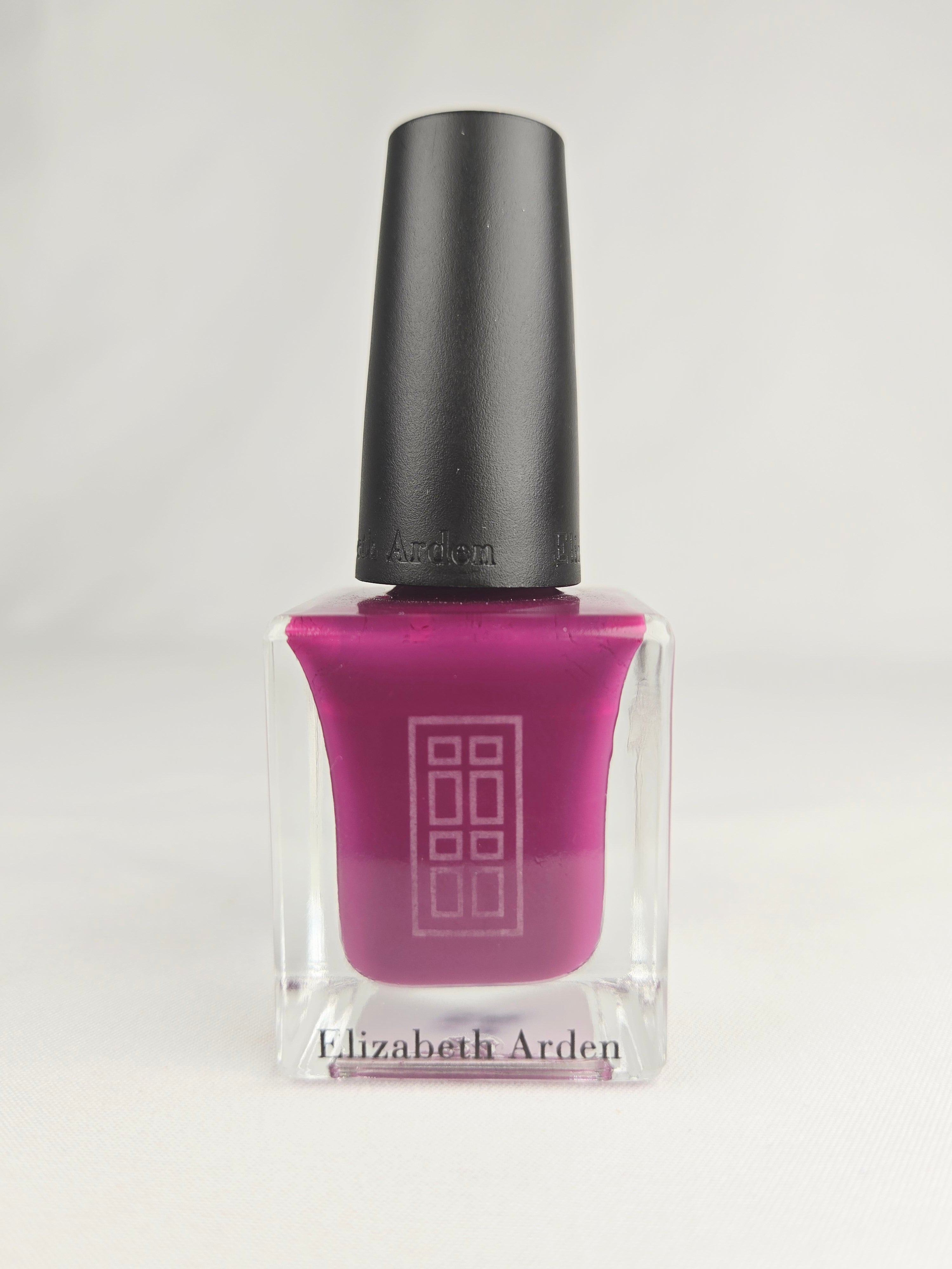 Elizabeth Arden Nail Lacquer Buckingham Blackberry C 5600-56 – New Berry Plum with Subtle Shimmer