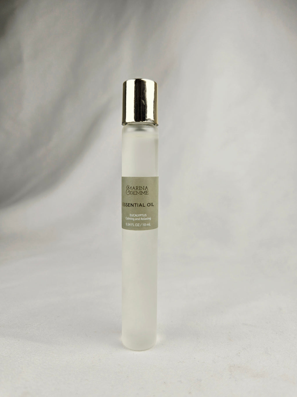 Marina Demme Eucalyptus Essential Oil Roll-On 0.34 oz (10 mL) — Calming & Relaxing Aromatherapy Oil